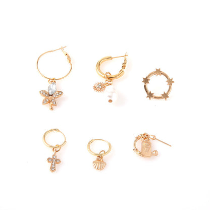 Delicate Artisan Pearl Earring