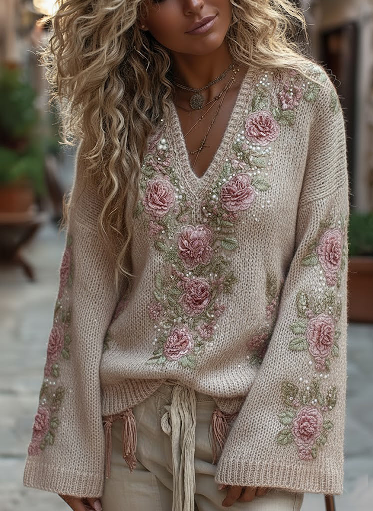 Timeless Vintage Style Jumper