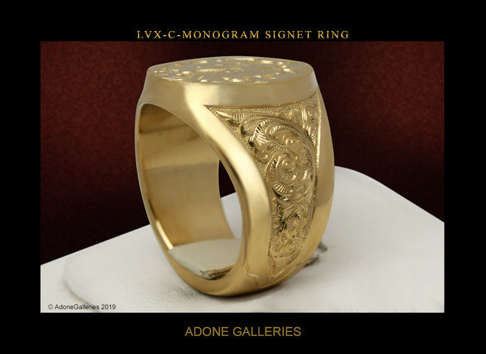 Delicate Artisan Gold Ring