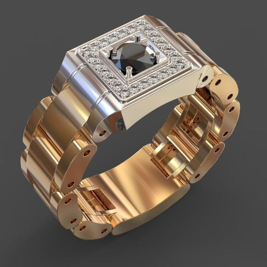 Vintage Handmade Gold Ring
