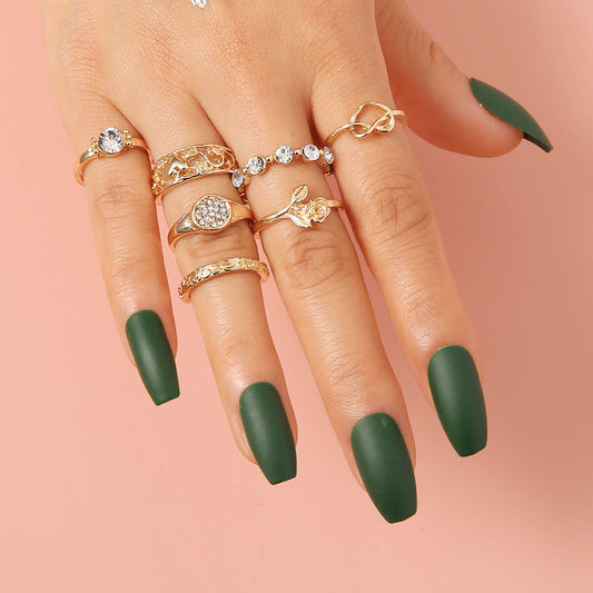 Delicate Artisan Gold Ring