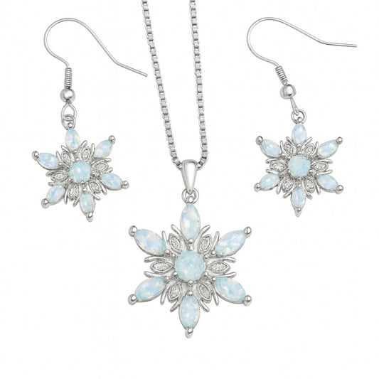 Crystal Snowflake Set