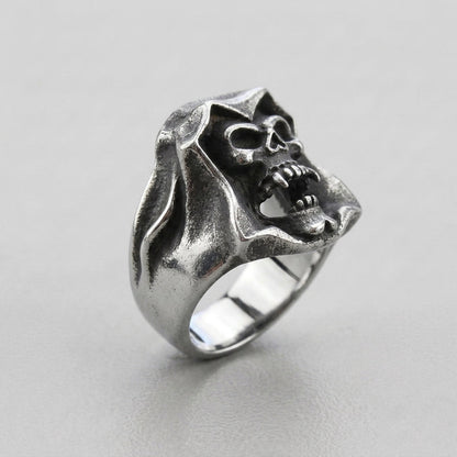 Screaming Skull Ring