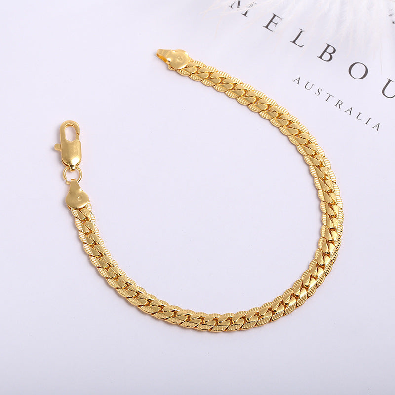 Beautiful Gold Bracelet with Unique Style
