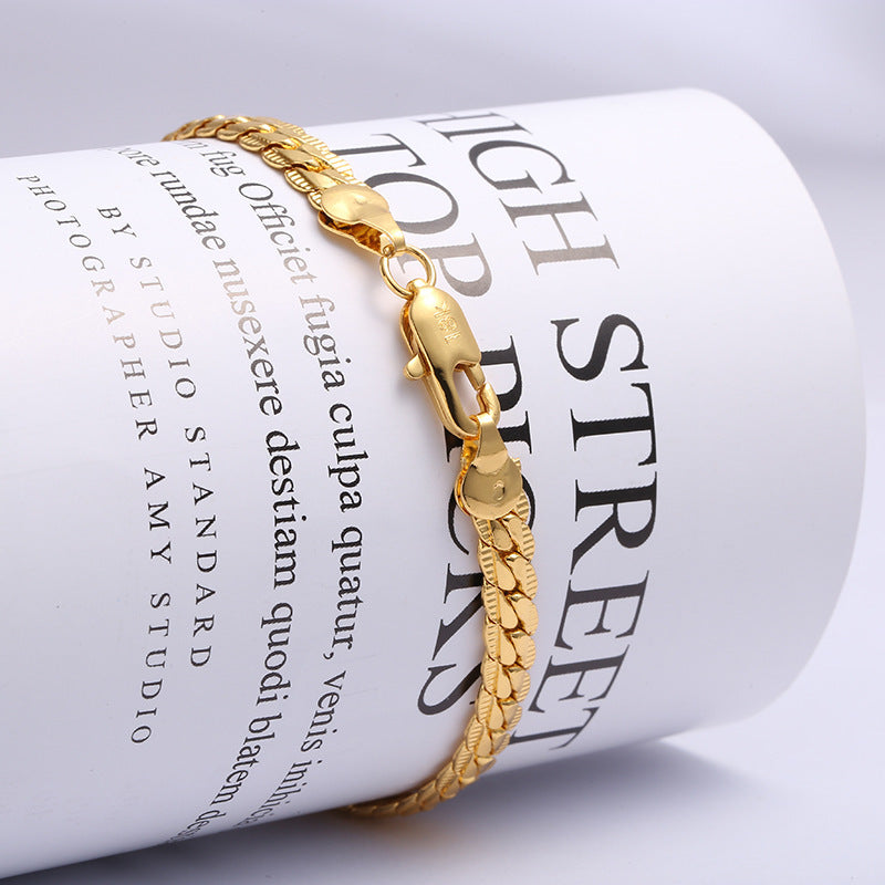Beautiful Gold Bracelet with Unique Style