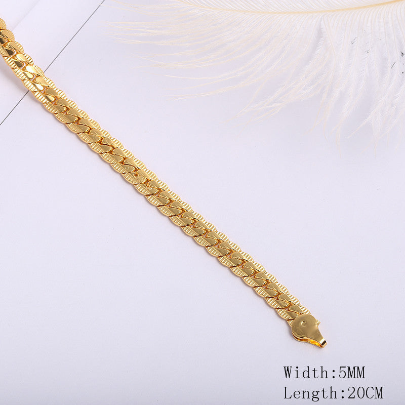 Beautiful Gold Bracelet with Unique Style