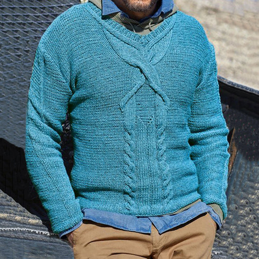 Vintage Cable Iceland Crew Neck Sweater elevenforest