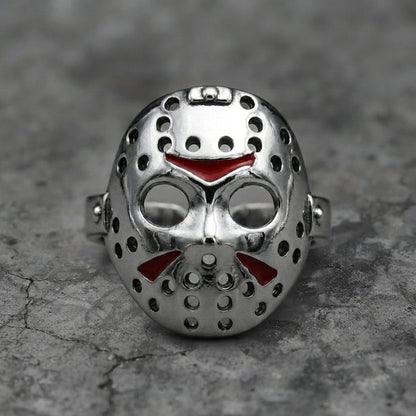 Jason Hockery Horror Mask Ring