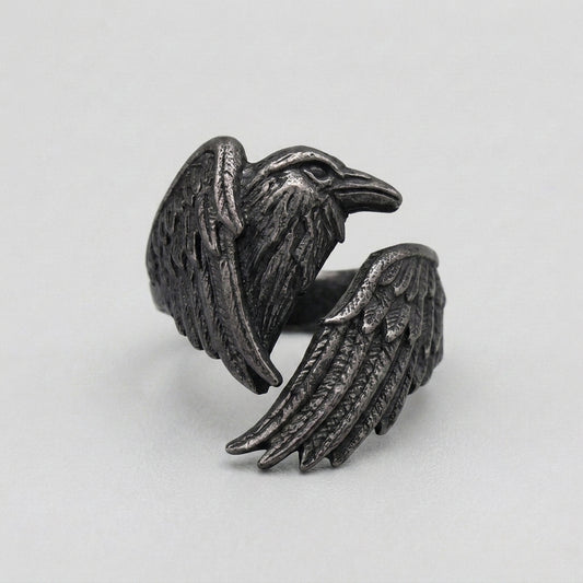 The Shadow Raven Ring