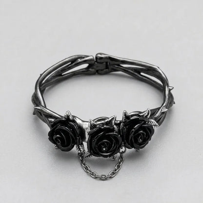 Gothic Rose Vine Bracelet