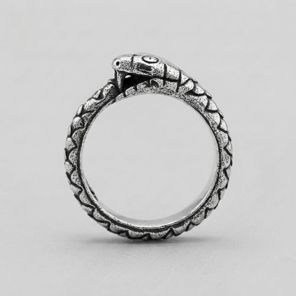 Ouroboros Snake Ring