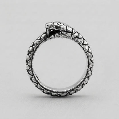 Ouroboros Snake Ring