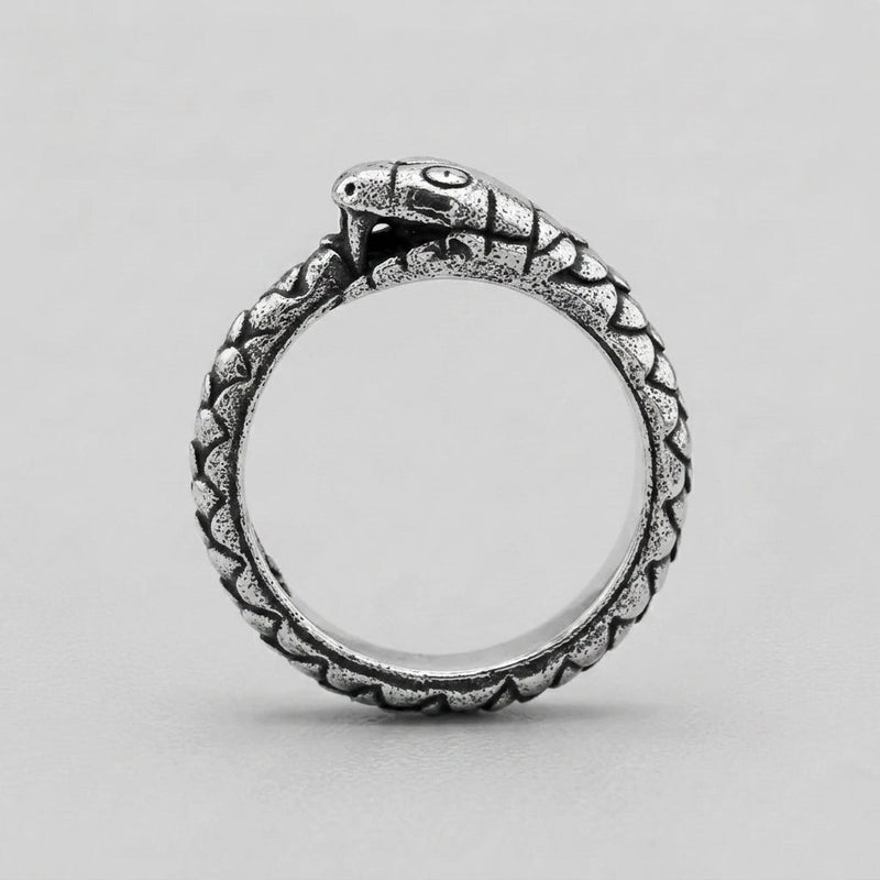 Ouroboros Snake Ring