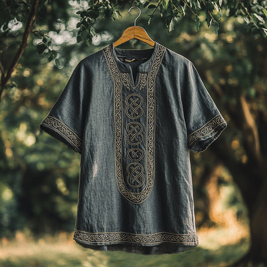 Men's Celtic Knot Weave Shirt artswardrobe