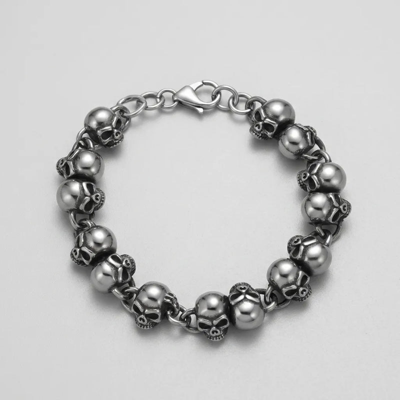 Reaper's Row Skull Bracelet