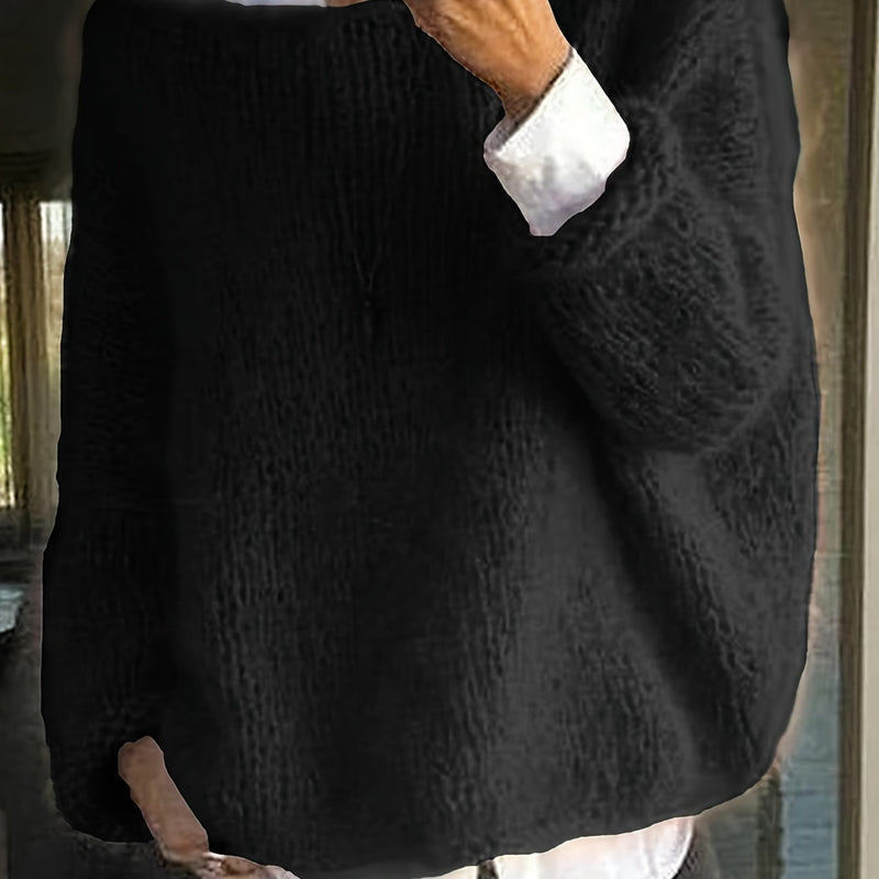 LM | Cozy oversized knitted sweater