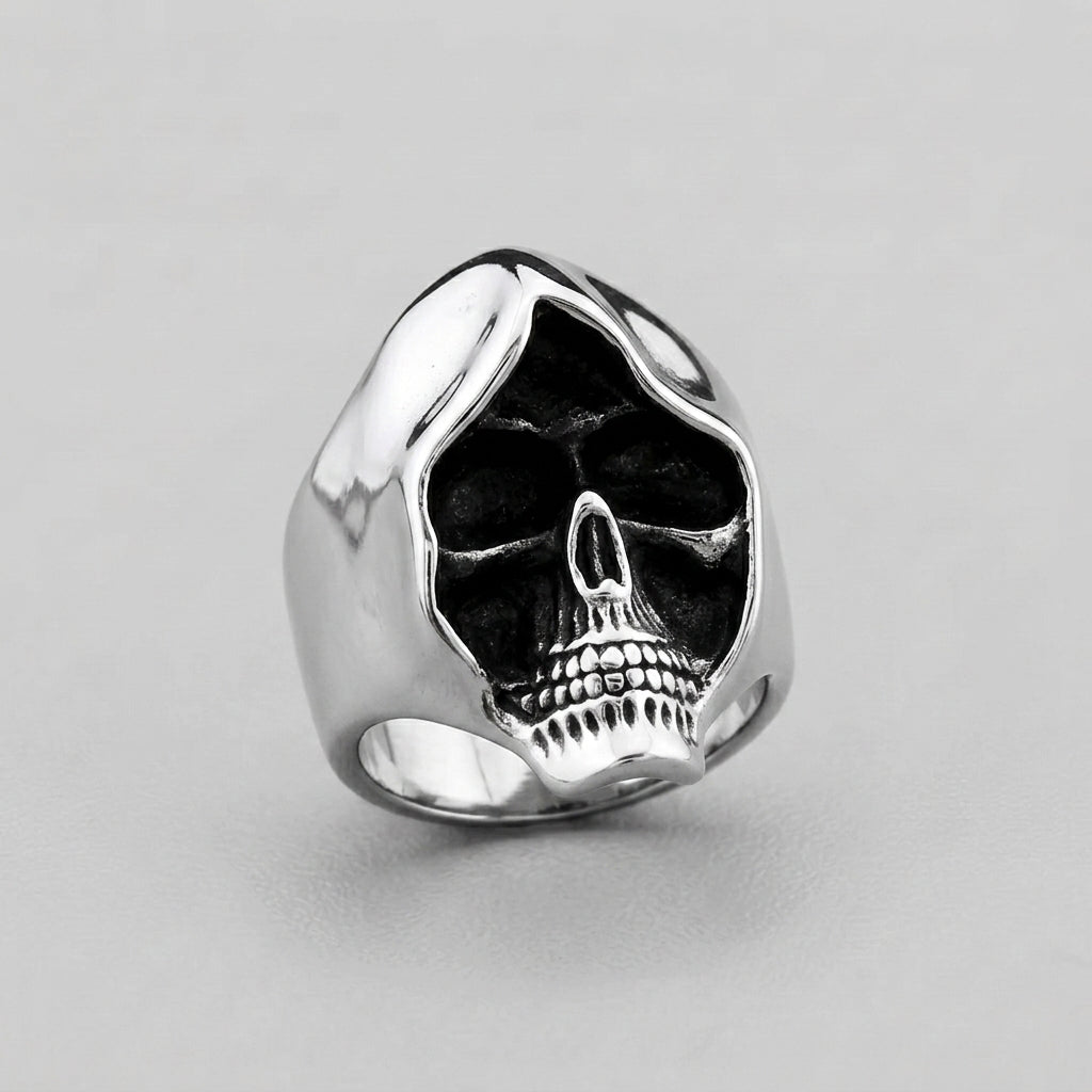 Vintage-Style Skull Ring