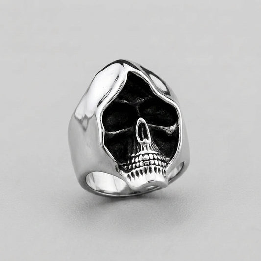 Vintage-Style Skull Ring