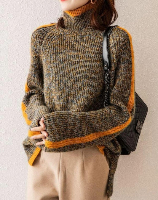 Cecilia® | Soft knitted turtleneck sweater