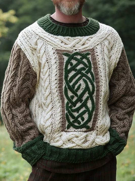 Men's Vintage St. Patrick's Day Knit Top elevenforest