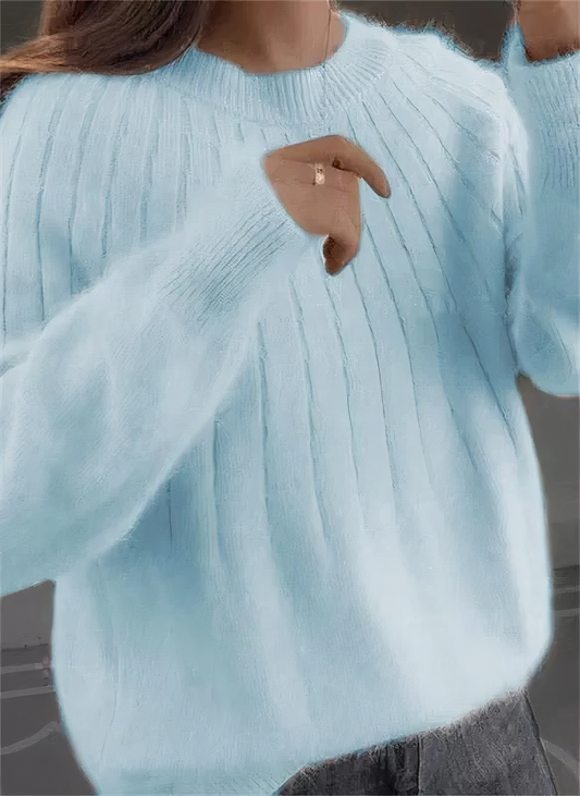 Eleanor® | Fluffy knitted sweater
