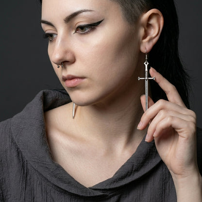 Medieval Blade Earrings