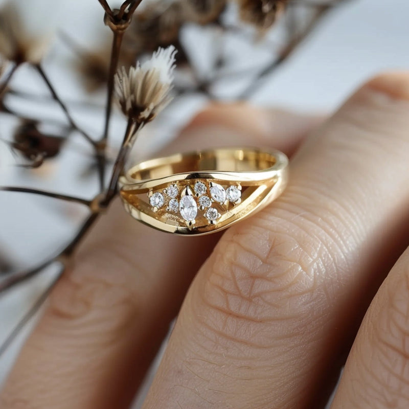 Stunning Gold Ring for Daily Wear