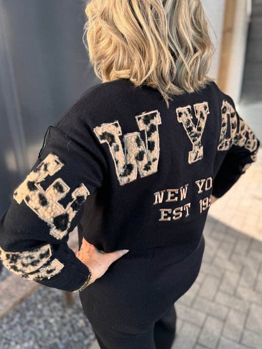 Giovanna® | Sweater NEW YORK black