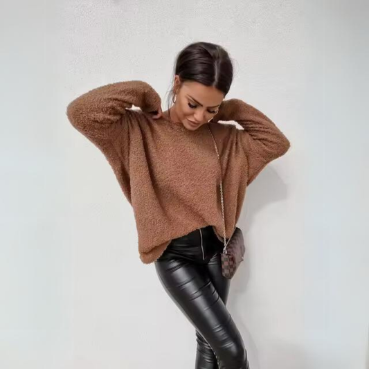 Rosalinda® | Luxurious sweater with dropped shoulders