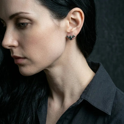Gothic Night wing Earrings