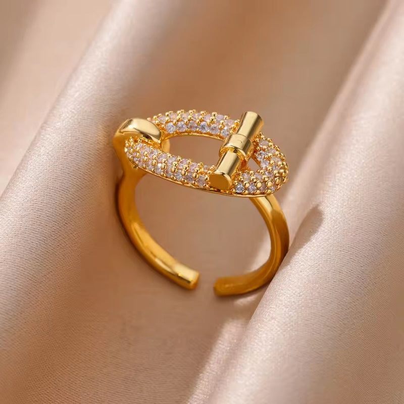 Beautiful Gold Ring with Unique Style