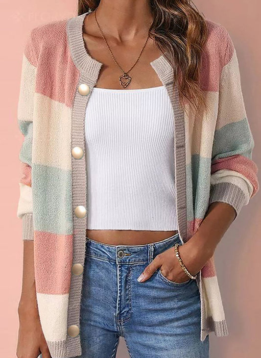 Olga® | Sweater Colorblock Long sweater, stylish and comfortable