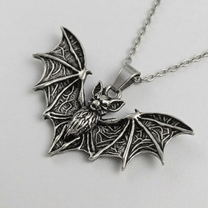 Cursed Bat Gothic Necklace