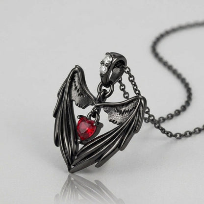 The Vampire Heart Necklace
