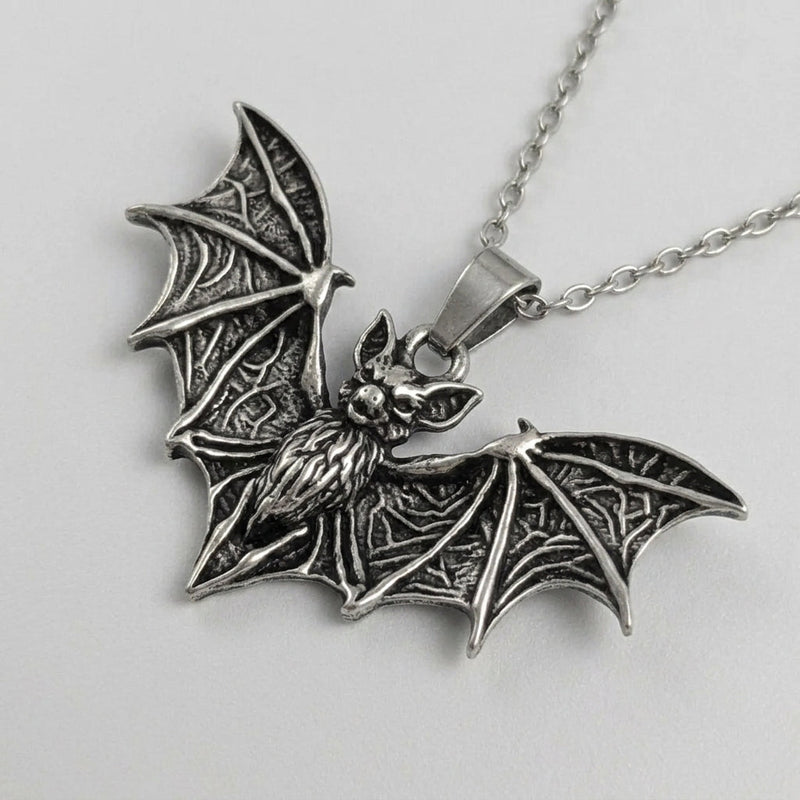 Cursed Bat Gothic Necklace