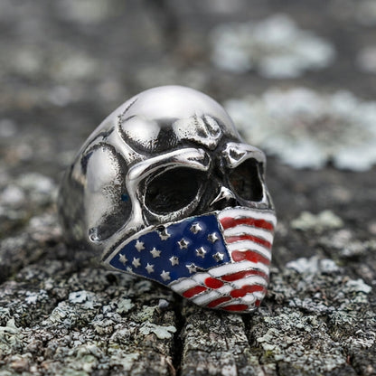Skull Titanium Ring