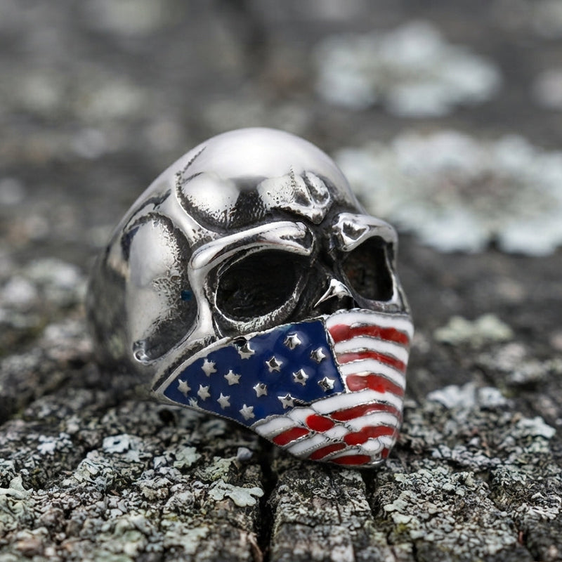 Skull Titanium Ring