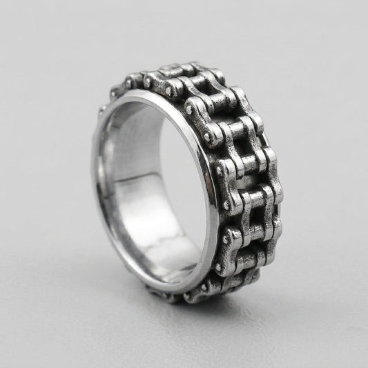 Retro Locomotive Chain Ring