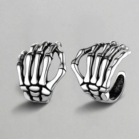 Graveyard Grasp  Cuff Earrings
