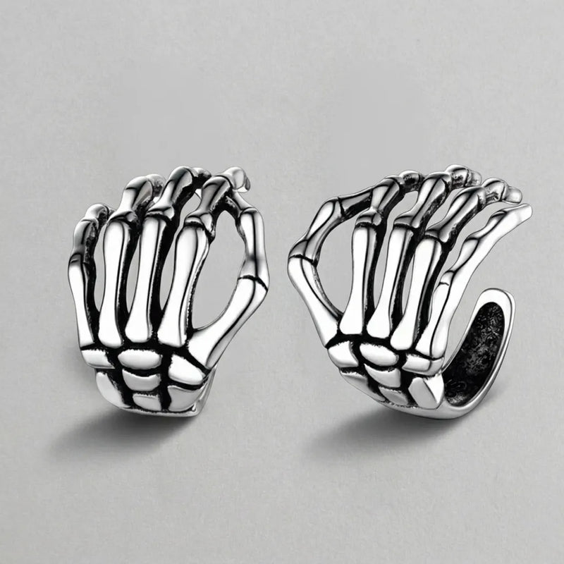 Graveyard Grasp  Cuff Earrings