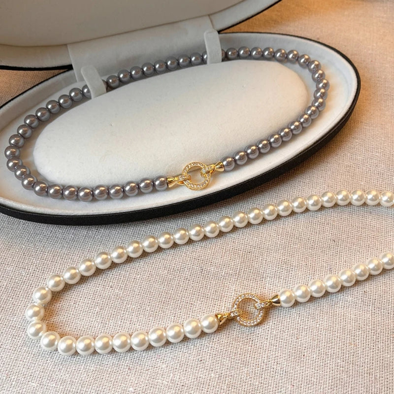 Delicate Artisan Pearl Set