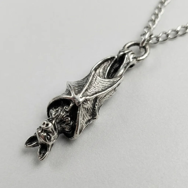 The Resting Bat Necklace