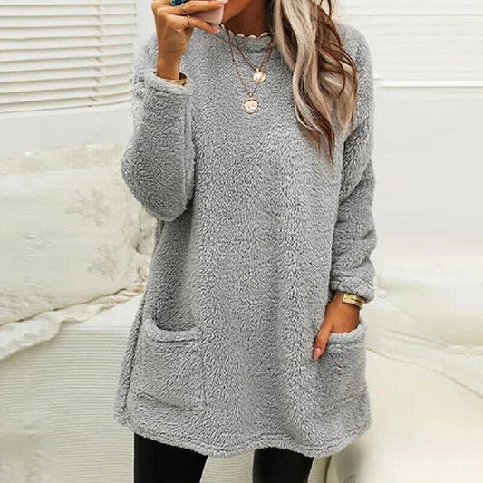 Olivia® | Oversized women's sweater with pockets