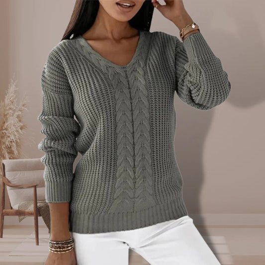 Dalia® | Knitted sweater with structure