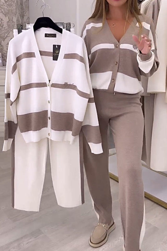 Jacqueline® | Two piece wool sweater set