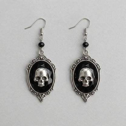 Grave keeper Skull Earrings