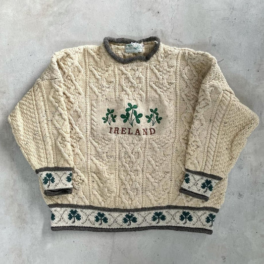 Women'S St. Patrick'S Day Knit Jacquard Cozy Sweater artswardrobe