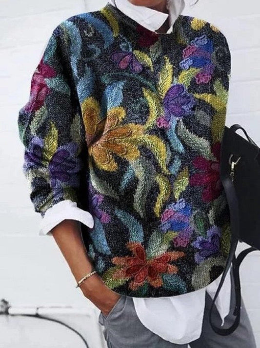 Kimberly® | Trendy floral sweater