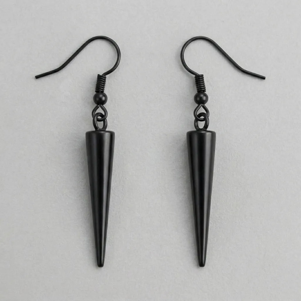 Shadow Spike Drop Earrings