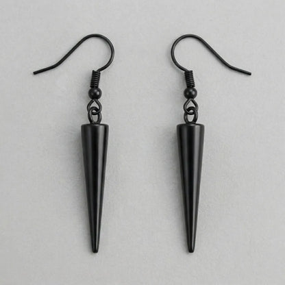 Shadow Spike Drop Earrings